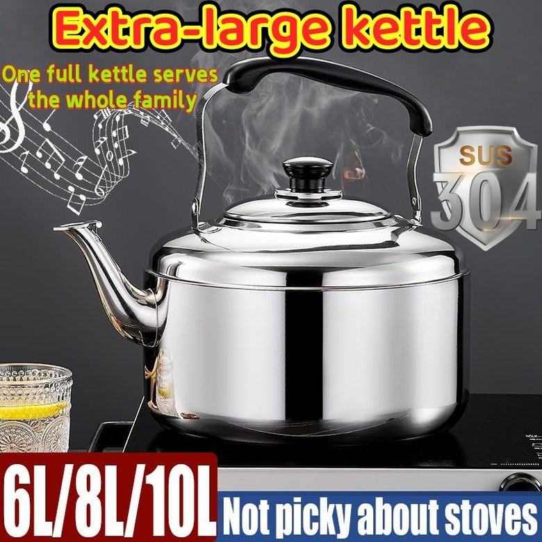 Solrion 304 Stainless Steel Whistle Kettle
